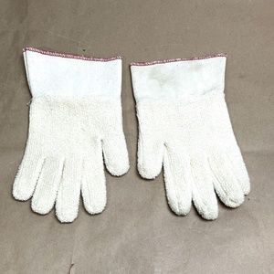 Midas Safety String Knit White Cotton Polyester Large Gloves